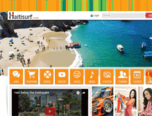 Tablet Screenshot of haitisurf.com